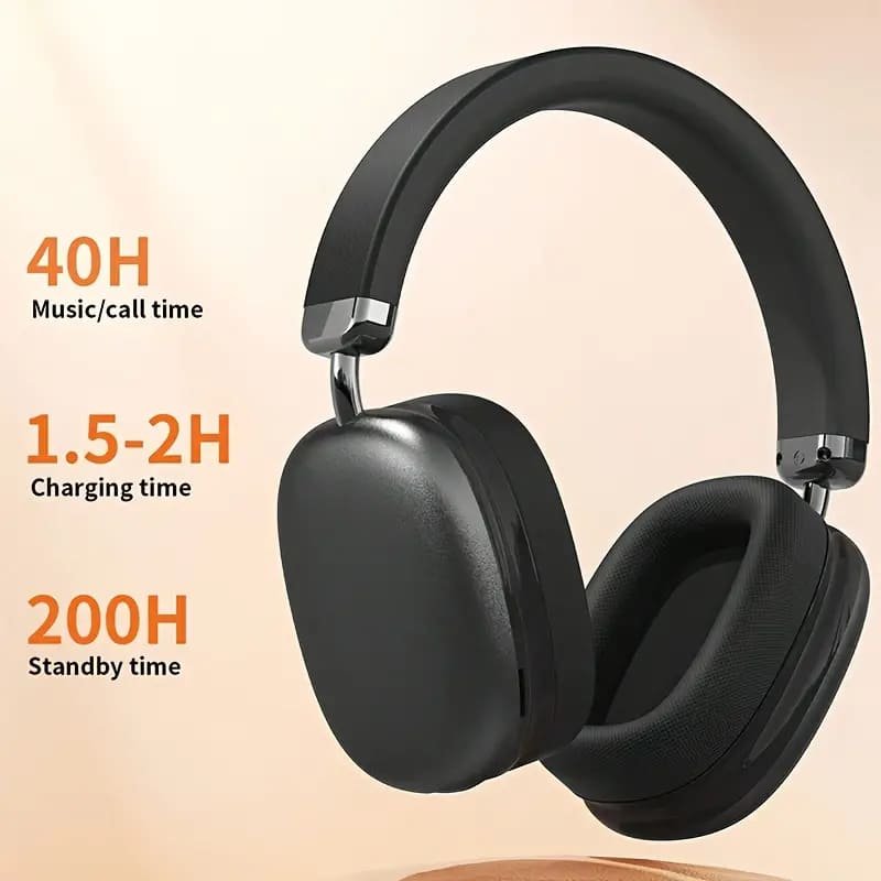 Wireless Over-Ear Earphones with Long Battery Life